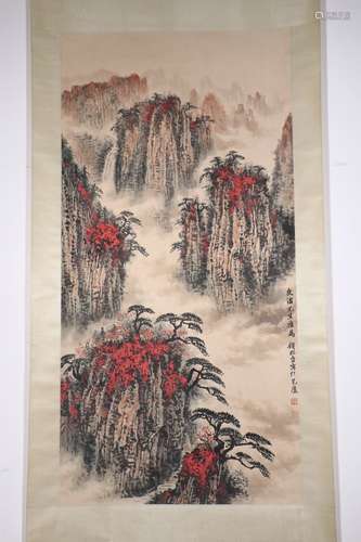 chinese qian songyan's painting