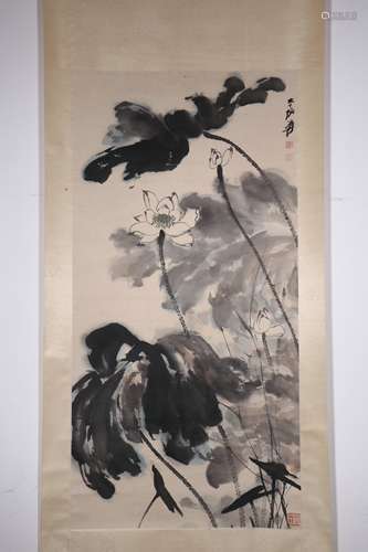 chinese zhang daqian's painting