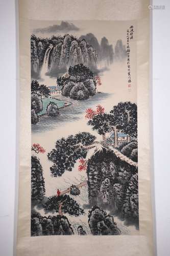 chinese qian songyan's painting