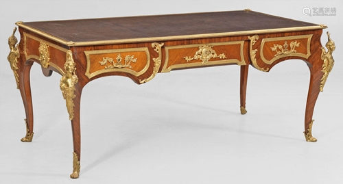 Großes repräsentatives Louis XV-Bureau plat