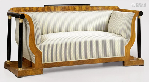 Großes Biedermeier-Sofa