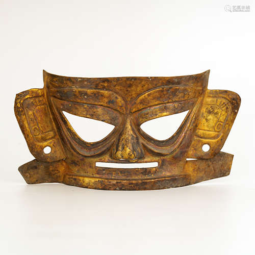 Gilt Silver Mask