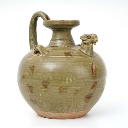 Yue Ware Celadon Chicken-Head Teapot