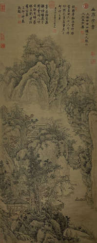 Chinese Landscape Painting by Wang Hui