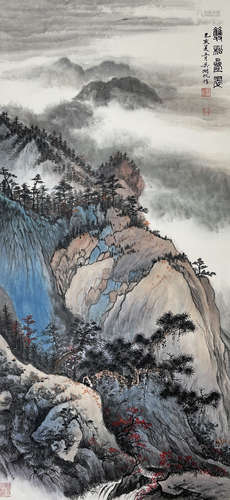 Chinese Landscape Painting by Wu Hufan