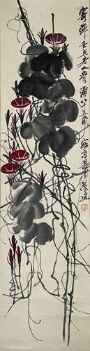 Chinese Flower Painting by Qi Baishi