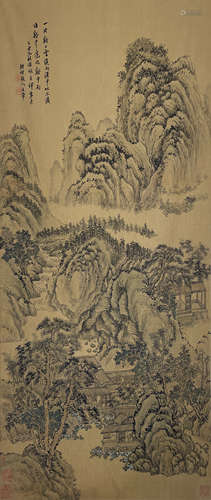 Chinese Landscape Painting by Wang Hui