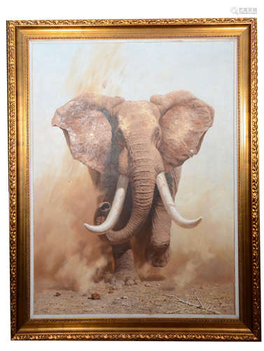 The Elephant，A North Korean Oil Painting