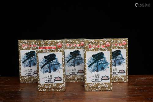 原装中茶出品出口级12年海堤牌三印水仙5盒