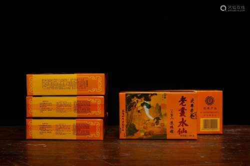 原封中茶出品-张天福题出口级07年海堤牌武夷老欉水仙5盒