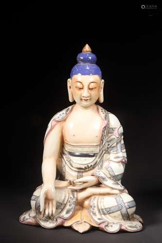 A Statue of Shakyamuni 