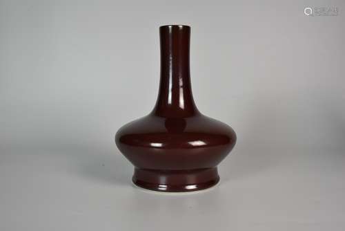 A Violet Gold Glazed Vase