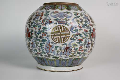 A Doucai Porcelian Jar