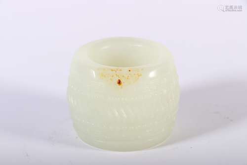 A Hetian Jade Fingerstall