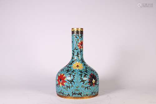 A  Bronze Cloisonne Enamel Vase