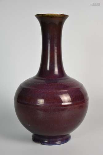 An Altar-red TianQiu String Vase