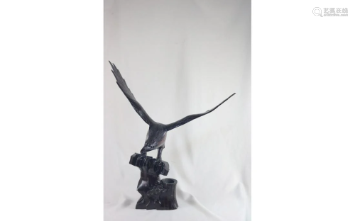 Chinese Rosewood Eagle