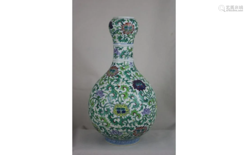 Chinese Doucai Porcelain Vase