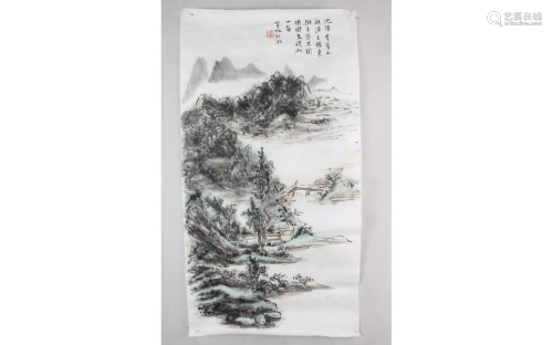 Chinese W/C Painting