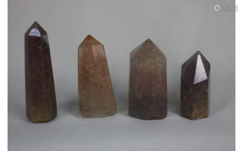 A Set of Four Crystal