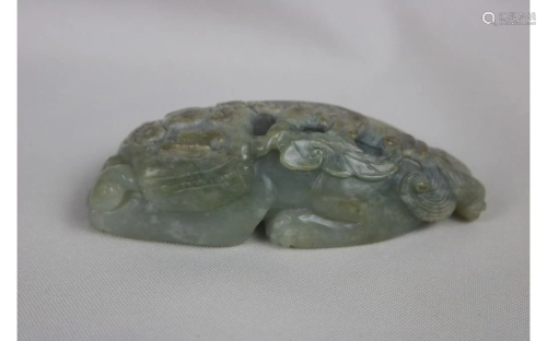 Chinese Carved Jade Qiling