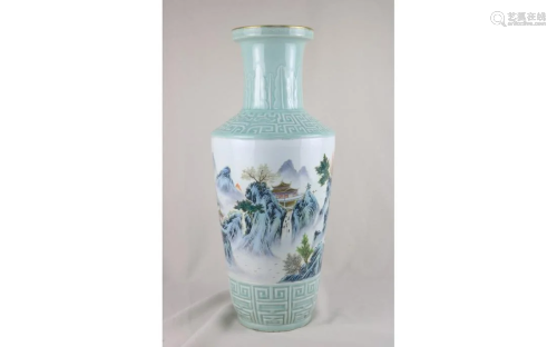 Chinese Famile Rose Porcelain Vase