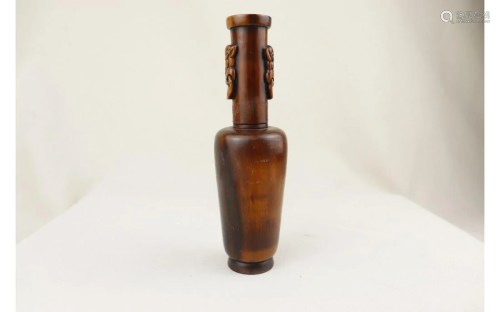 Chinese Horn Vase