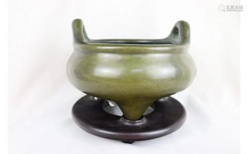 Chinese Tripod Bronze censer