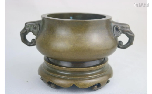 Chinese Bronze Censer