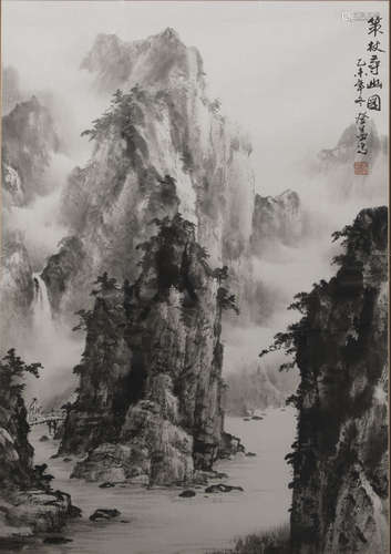 王登益  山水