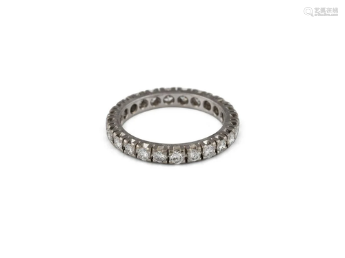 ETERNITY-RING MIT BRILLANTBESATZ