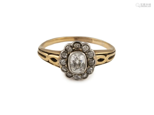 HISTORISCHER DIAMANT-RING