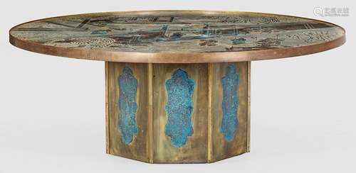 Mid Century Coffee-Table von Philip & Kelvin LaVerne