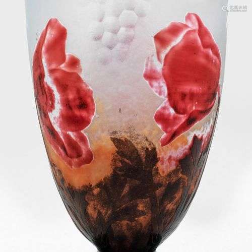 Seltene Jugendstil-Vase mit 