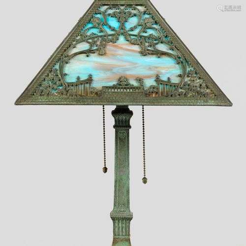 Jugendstil-Tischlampe