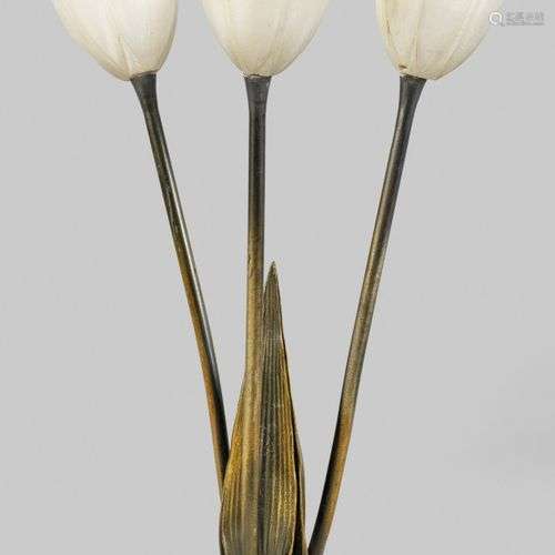 Tulpen-Tischlampe von Albert Cheuret