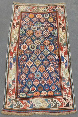 Shirvan tribal rug antique. Caucasus.