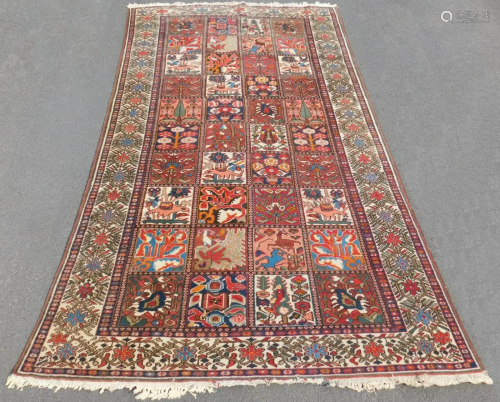 Bakhtiar Kelly. Village carpet. Iran, old.