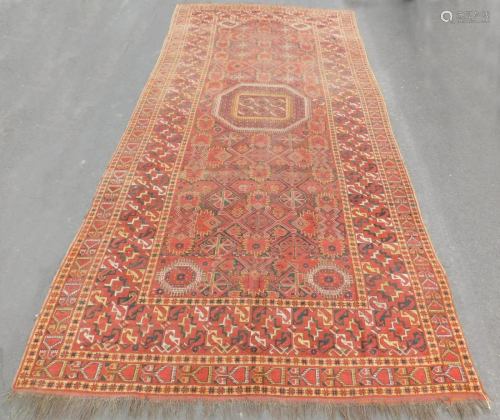 Ersari Kelly, tribal rug. Probably antique 19th century