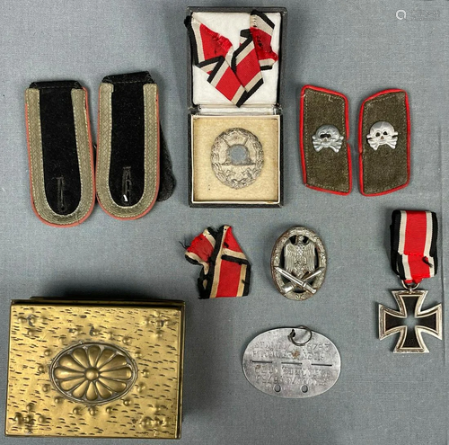 Medals, badges. Ribbons. Third Reich and later.