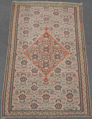 Senneh Kelim. Persian Carpet. Iran. Antique.