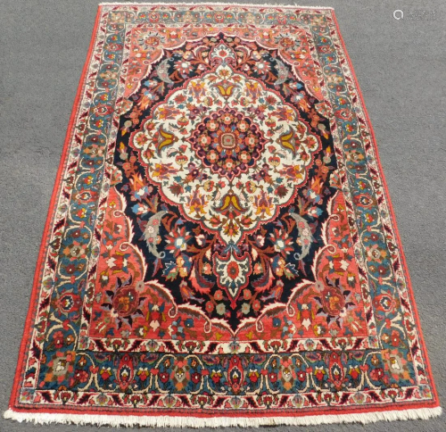 Bakhtiar Persian carpet. Iran. Old.