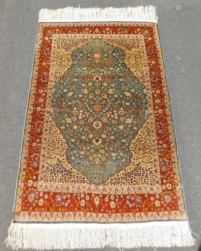 Hereke Silk Carpet.