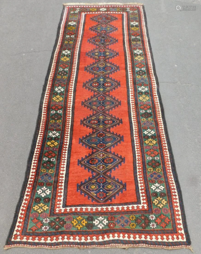 Kelardasht gallery carpet. Probably Caucasus antique.