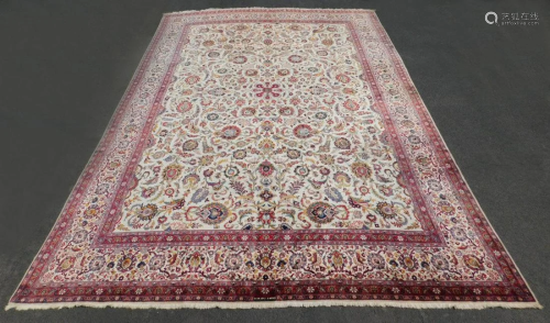 Keshan carpet.