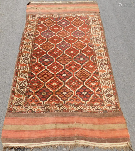 Chaudorr, Chodor rug. Turkmenistan antique.