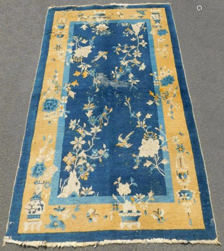China / Mongolia rug. Antique.