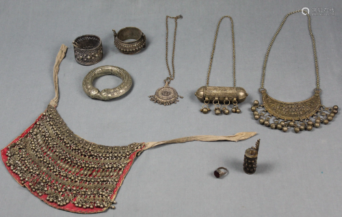 Bedouin jewellery.