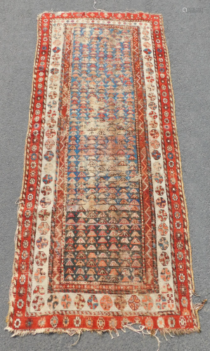 Azeri tribal carpet. Caucasus. Antique.