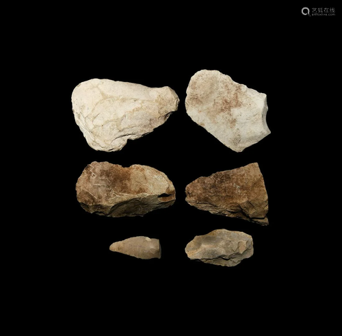 Stone Age European Axe and Other Tool Collection